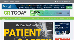 Desktop Screenshot of ortoday.com